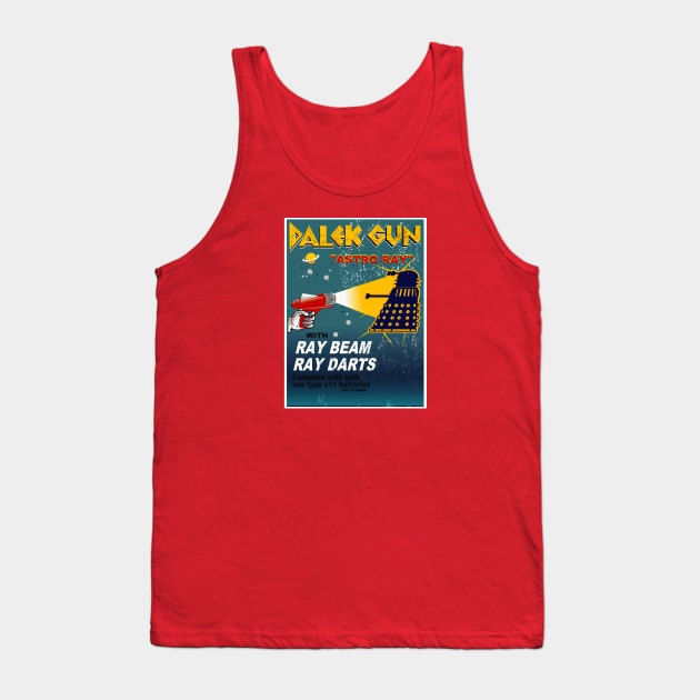 DALEK GUN ASTRO RAY Tank Top by KARMADESIGNER T-SHIRT SHOP